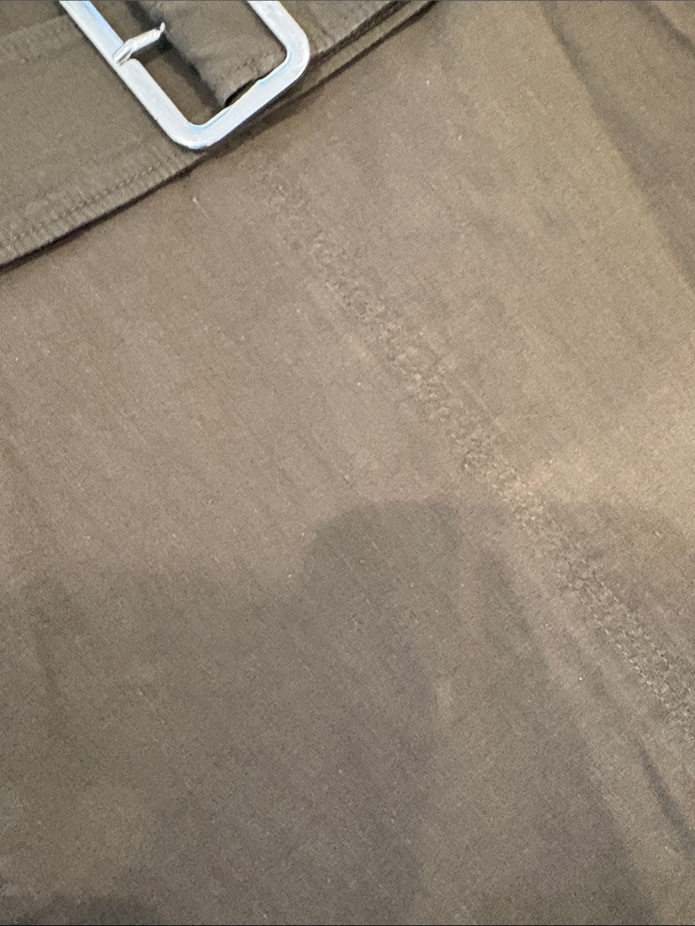 V-Neck Volume Dress in Good Linen - Picture 7 of 7